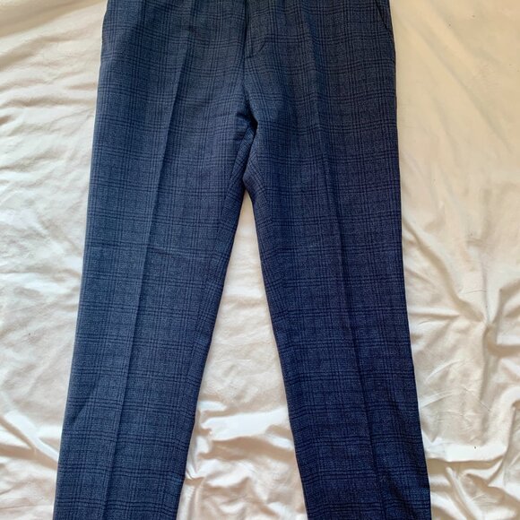 REISS 3-PIECE CHECK SUIT - Picture 3 of 10